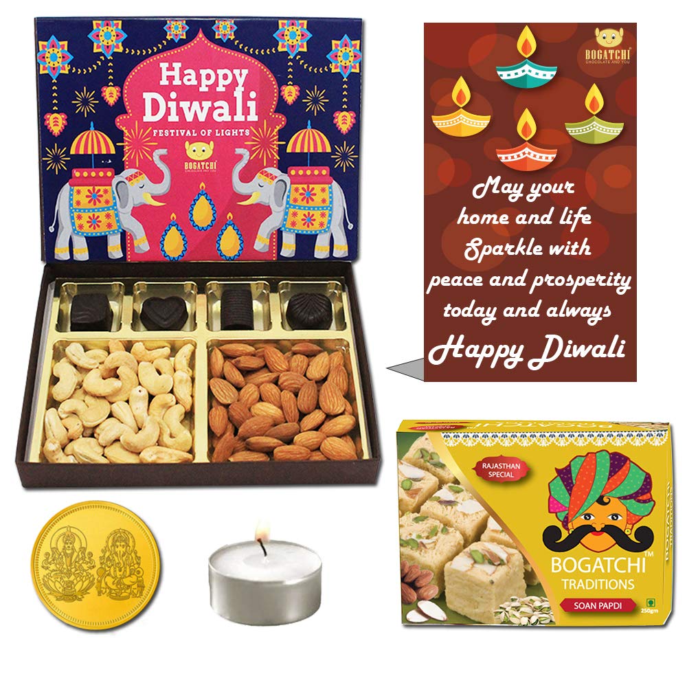 Buy BOGATCHIChocolate Gift Box, Happy Diwali Chocolate, Diwali