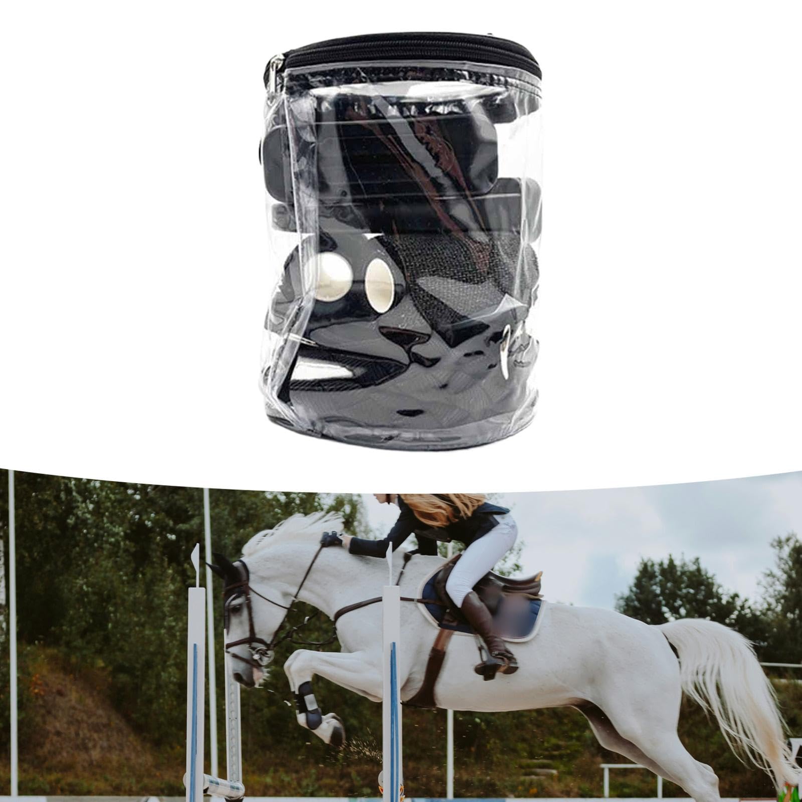 MERIGLARE Kit de Ecuestre : Cabezada, Cuerda, Equipo de Equitación, Regalo para, Suministros para Montar en Granja O