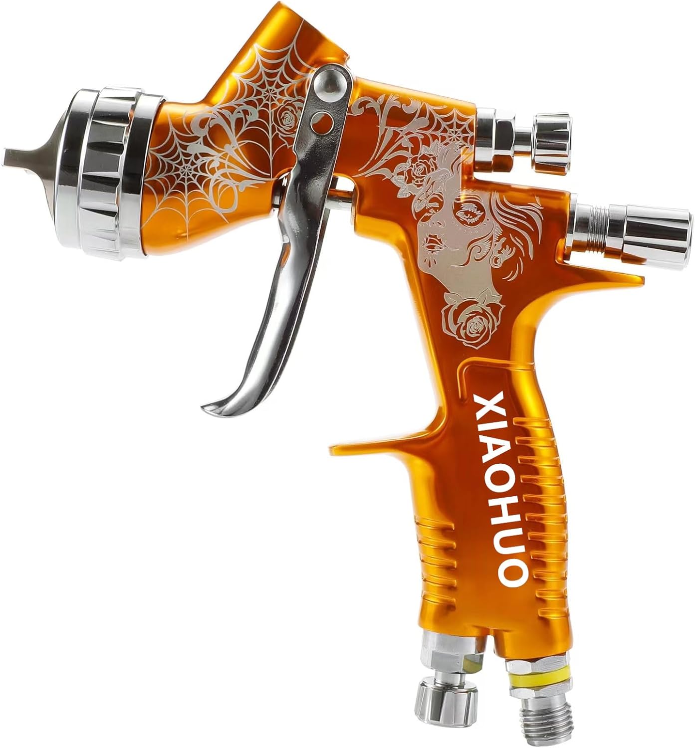 Prolite Pressure Feed Spray Gun Gravity Spray Gun 600ml Pot 1.3mm GPRO LITE Spray Gun Base H1 Buse 1.3mm - Original