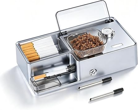 Electric Cigarette Rolling Machine, 8.0cm Fully Automatic Cigarette Rolling Machine.
