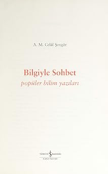 Bilgiyle Sohbet (Turkish Edition)