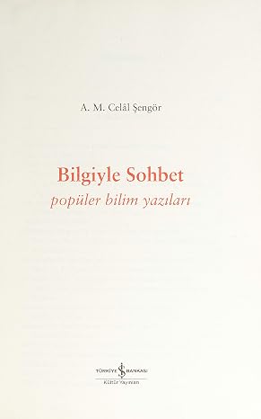 Bilgiyle Sohbet (Turkish Edition)