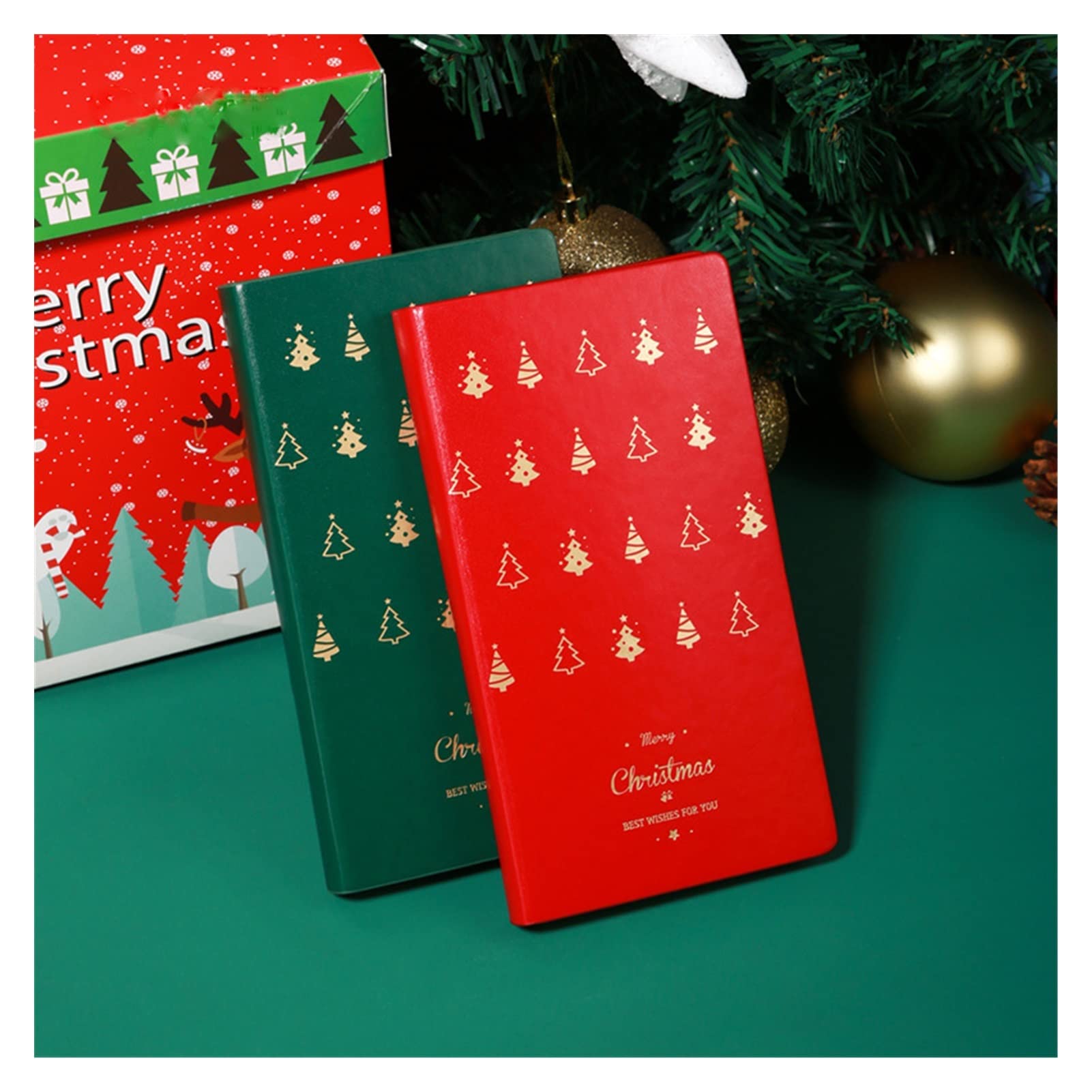 A6 Diario Diario Notebook e Journal Planner Agenda Notepad Sketchbook Memo PAD Cancelleria Affermazione ufficio scuola regalo di Natale (Color : A Red)