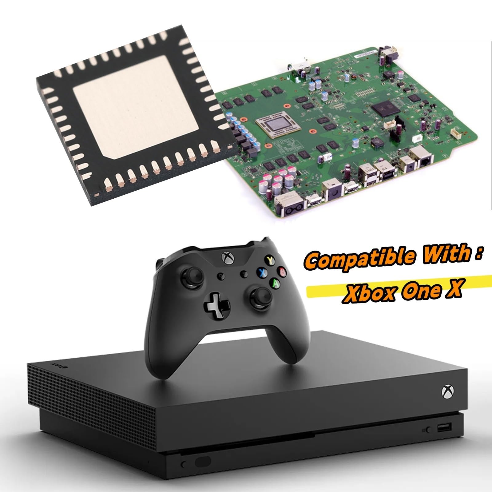 Ruimou TDP158 Puce HDMI Puce de contrôle HDMI Retimer IC Compatible avec la pièce de rechange pour console Xbox ONE X