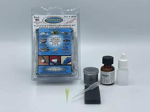 Miniatura 3 de Plastex - Kits de reparación de plástico para pegar, reparar o rehacer plástico roto, fibra de vidrio, madera y mucho más. (kit de tamaño pequeño de