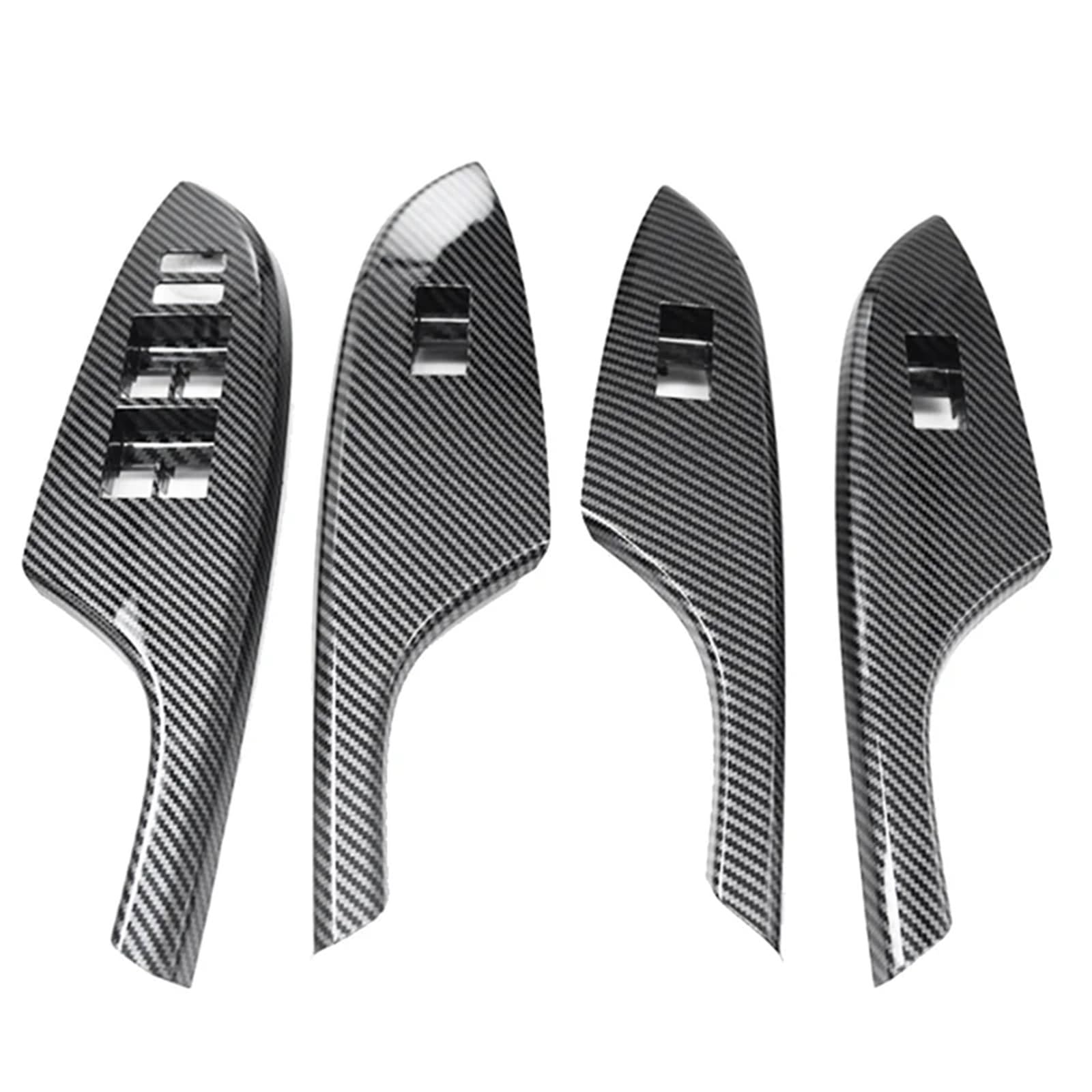 BQWYEDPL Car Window Switch Panel Door Handle Armrest Trim Fit for Toyota Fit for Corolla 2006-2013 Car Door Latch Handle