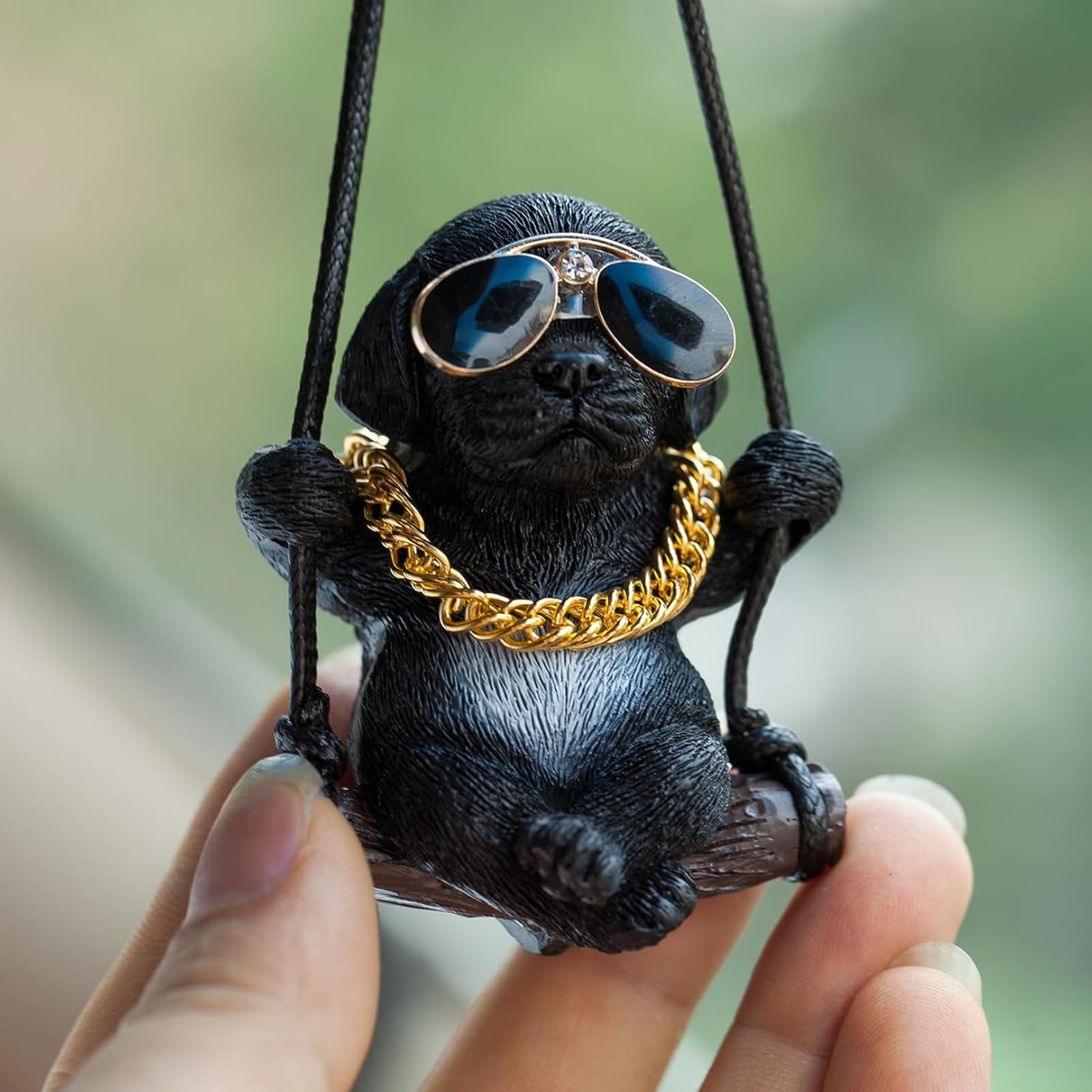 新品 アスティエ・ド・ヴィラット ガラス オーナメント 黒