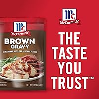 Vista 23 de McCormick - Mezcla de Brown Gravy - Sobre de condimentos, 0.87 onzas, paquete de 24