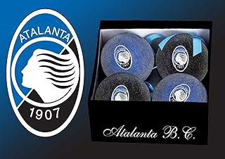 4 Palle di Natale Atalanta in Box Regalo