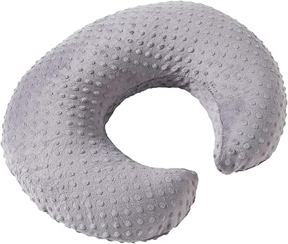 Dots Nursing Pillow Cover, Plush Breastfeeding Pillow Case