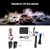 Car Push Button Remote Start System Kit, Keyless Entry Car Alarm System Push Button Remote Start Kit for Fuel Vehicle DC12V