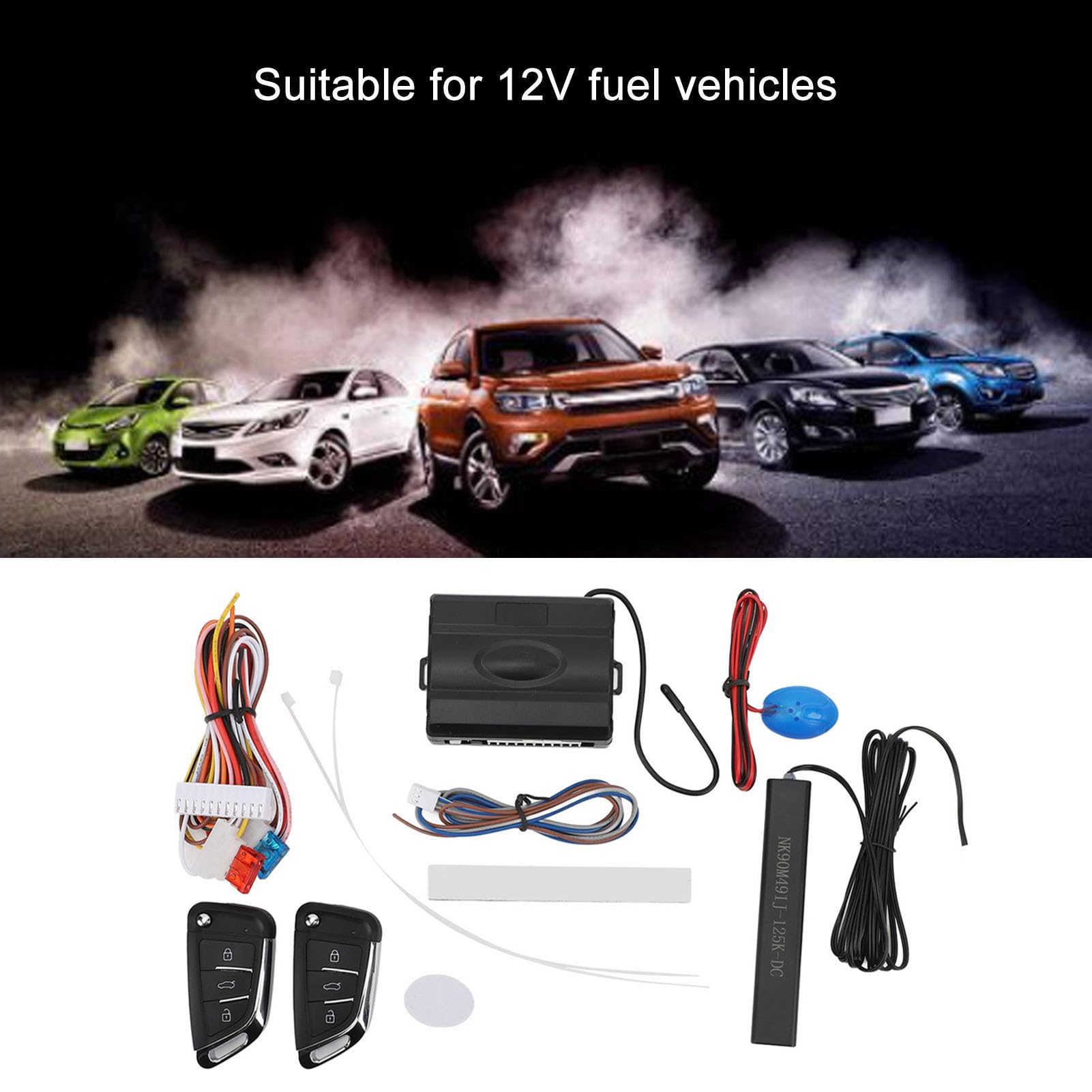 Système D'alarme de Voiture sans clé, Kit de Démarrage à