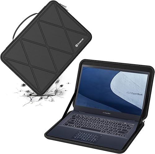 Vista 9 de Smatree Funda protectora rígida de EVA compatible con ASUS Chromebook CX1 (CX1101) de 11.6 pulgadas, ASUS ProArt PZ13 (HT5306) de 11.6 pulgadas