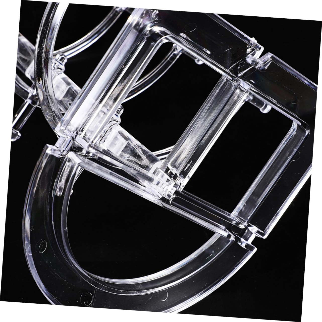 Amosfun 4 Pz Espositore Per Occhiali Alzata Trasparente Per Occhiali Espositore in Porta Occhiali Da Scrivania Rastrelliera Porta Occhiali Alzata Per Occhiali Porta Bicchieri P.s