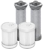 Replacement Filter kit Compatible with Tineco A10/A11 Hero, A10/A11 Master PURE ONE S11, PWRHERO11 Snap Cordless Vacuum Cleaner, 2 Pack Pre Filters & 2 HEPA Filter