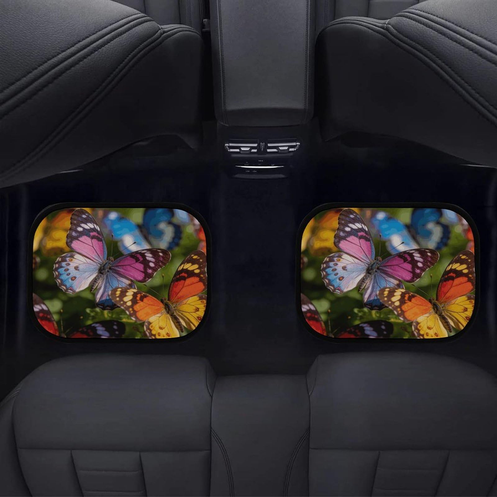4 tappetini per auto, resistenti, antiscivolo, facili da pulire, adatti per la maggior parte delle auto, per tutte le stagioni, universali, adatti per SUV, berline e camion
