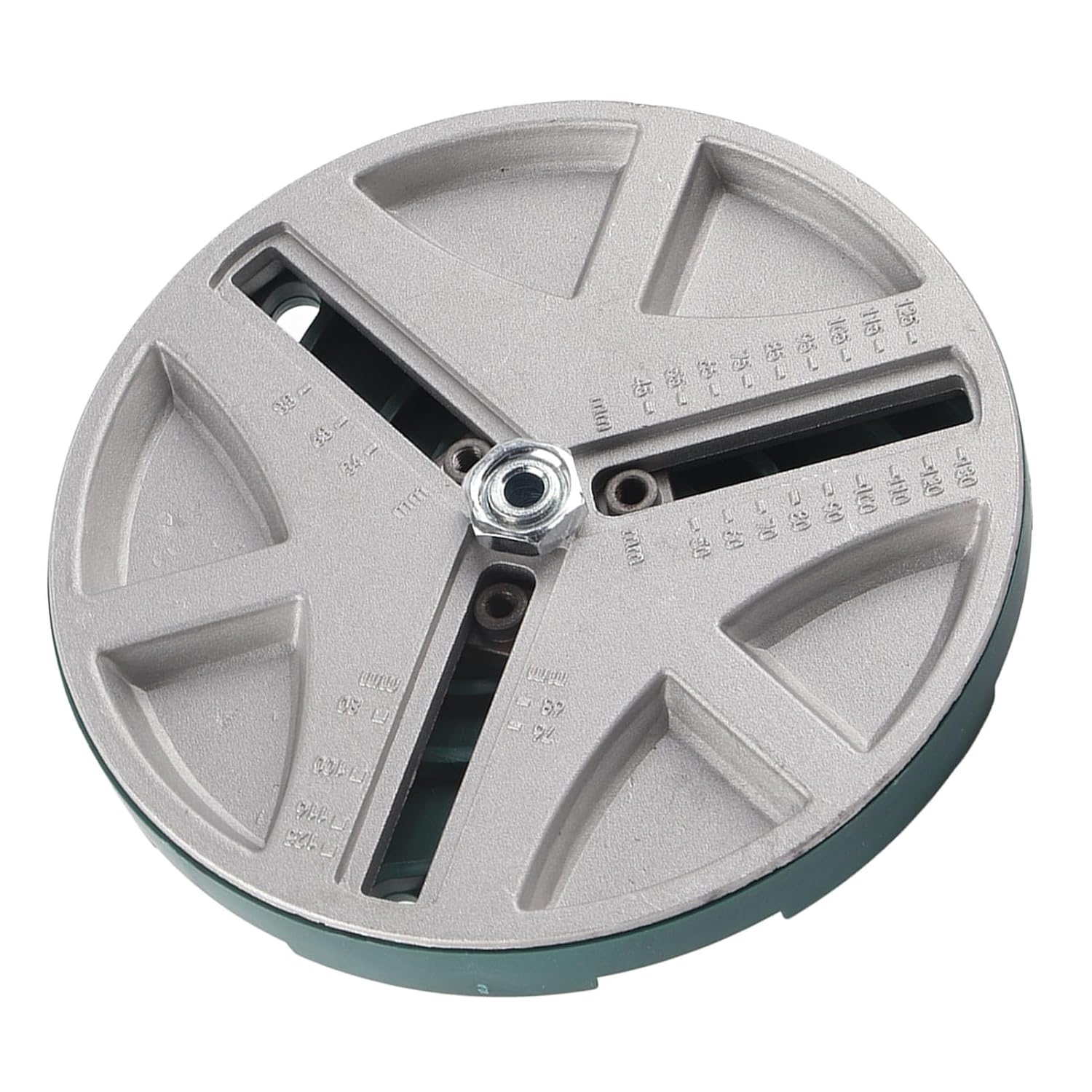 GLOGLOW Punching Saw Adjustable, Nylon Zinc Aluminum Alloy, Easy Diameter Adjustment 45-130mm for Wood Plastic Drywall Projects