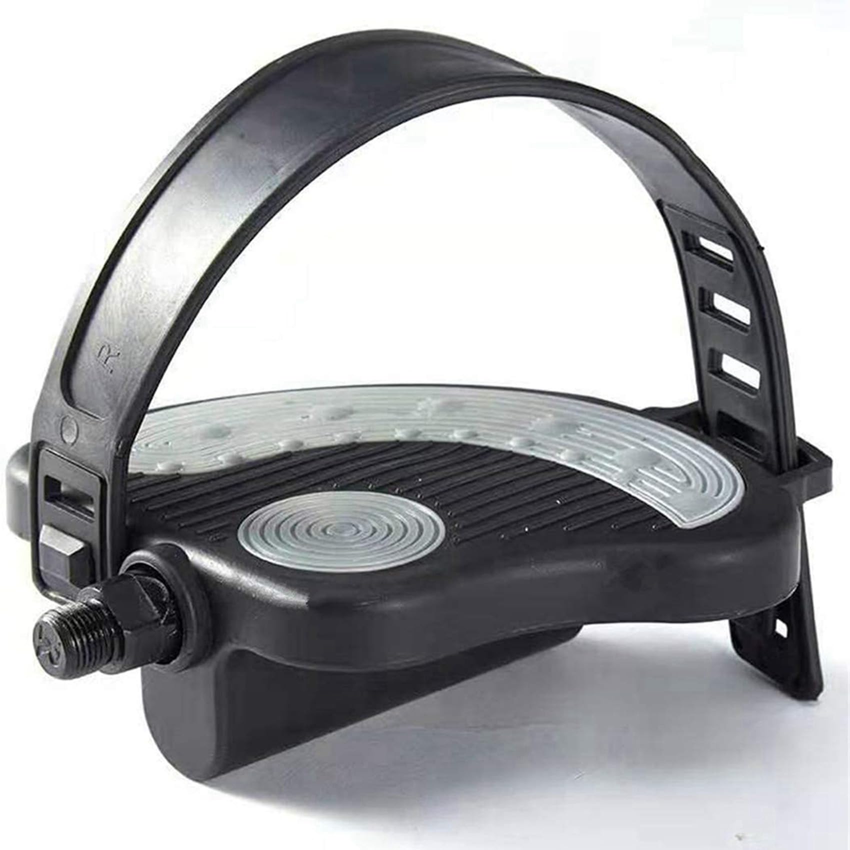 2 Paires De Sangles De Pédale QWORK Pour Vélo D'Appartement - Réglables Et Durables