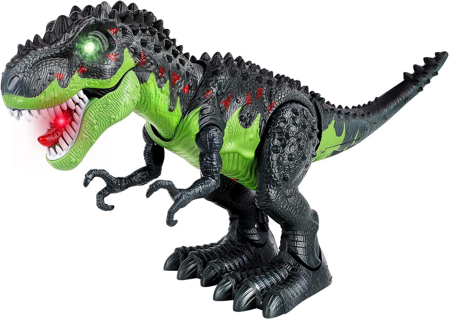 KAIRA TOY Walking Dinosaur Dino Valley Toy for Kids Water Mist Spray, Light and Roaring Sounds Best Birthday Gift for Kids Ages 3+ (B0CBK6YYP8) Amazon Price History, Amazon Price Tracker