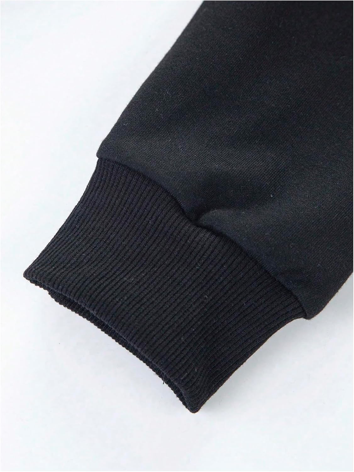 MakeMeChic Boy's Color Block Denim Jacket Hooded Long Sleeve Button Down Coat Outerwear - Image 3