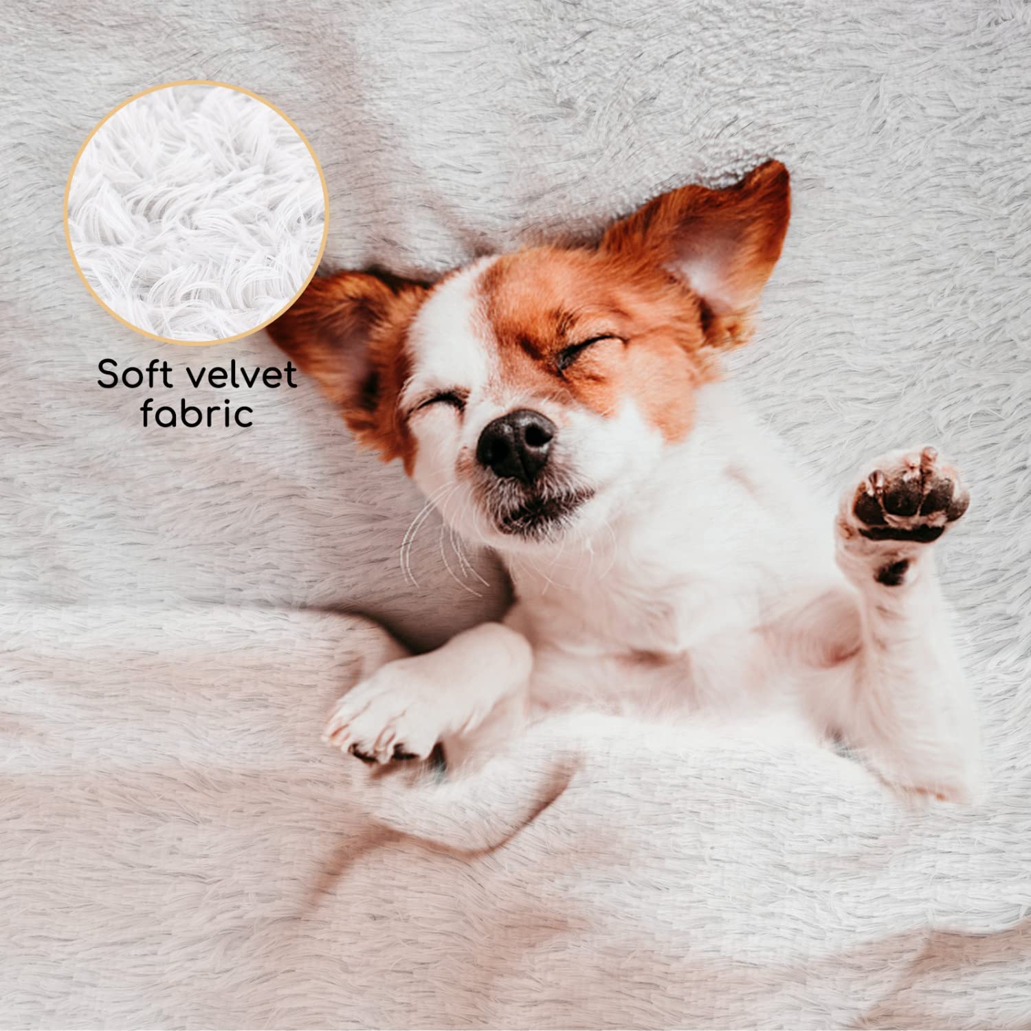 Nobleza Copertine per Cani, Morbida Coperta in Pile per Gatti, Color Grigio, Misure 120 * 100cm