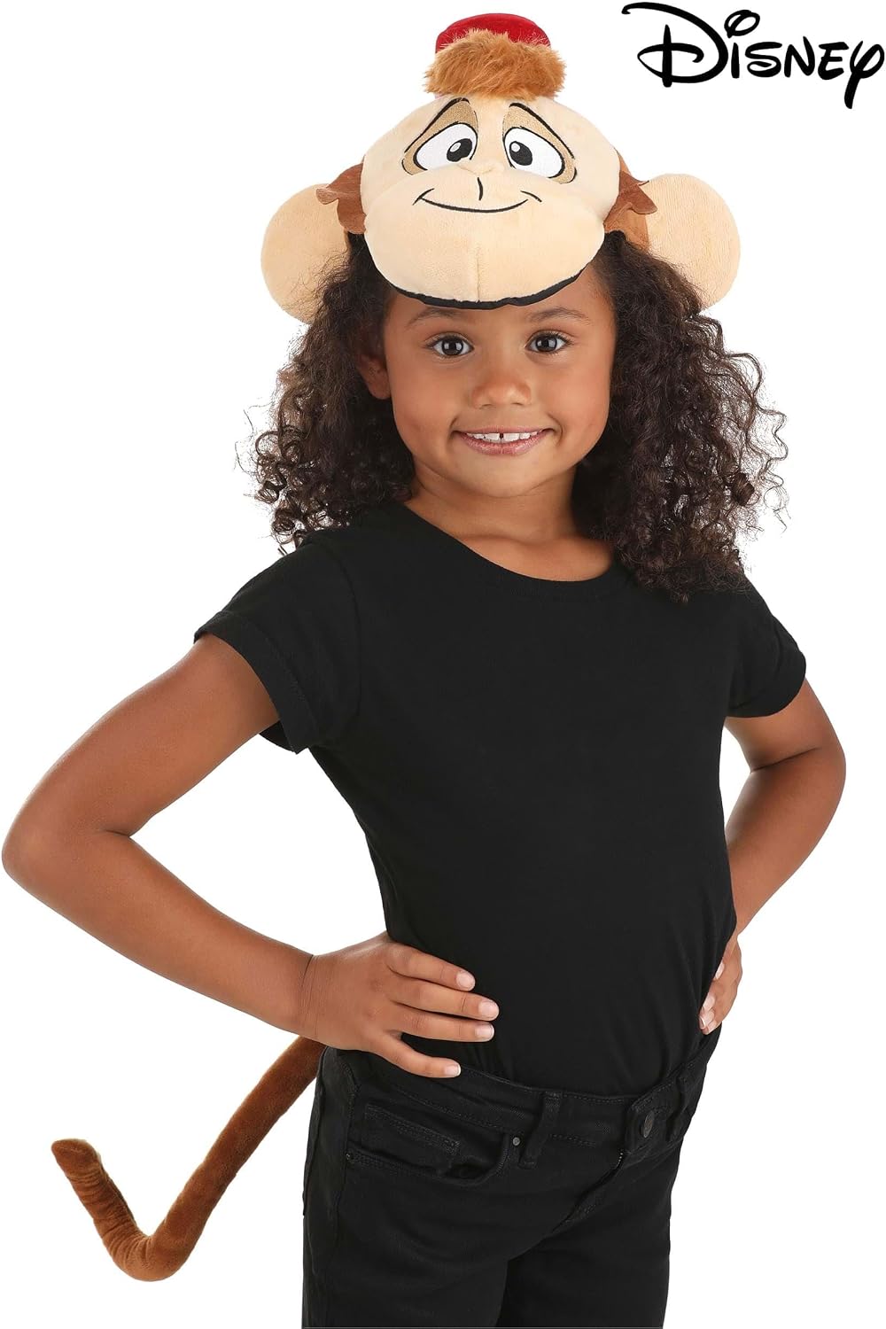 Disney Abu Costume Kit - Plush Headband with Stuffed Tail and Fez Hat