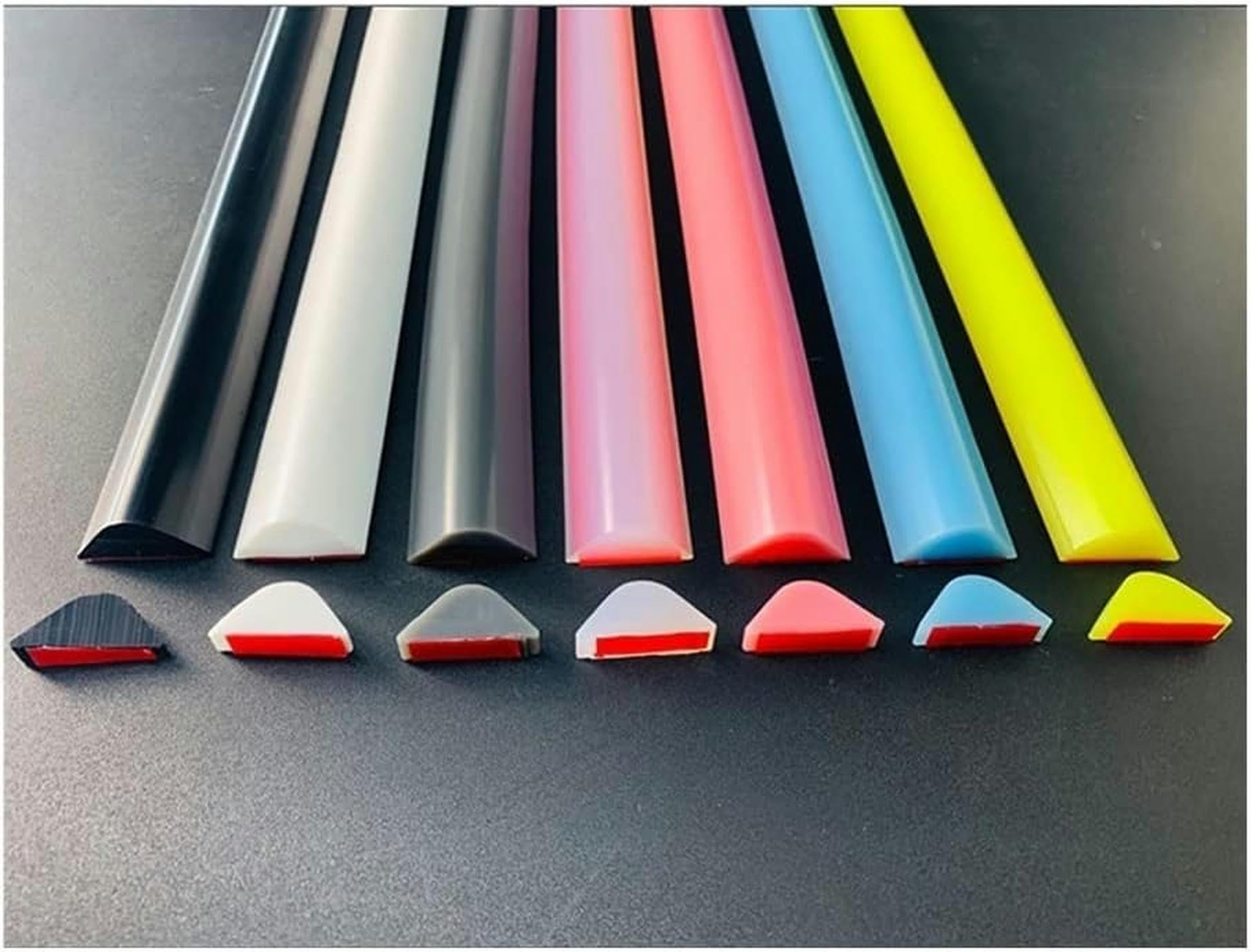 Bande de retenue d'eau en silicone souple pour étanchéité de douche