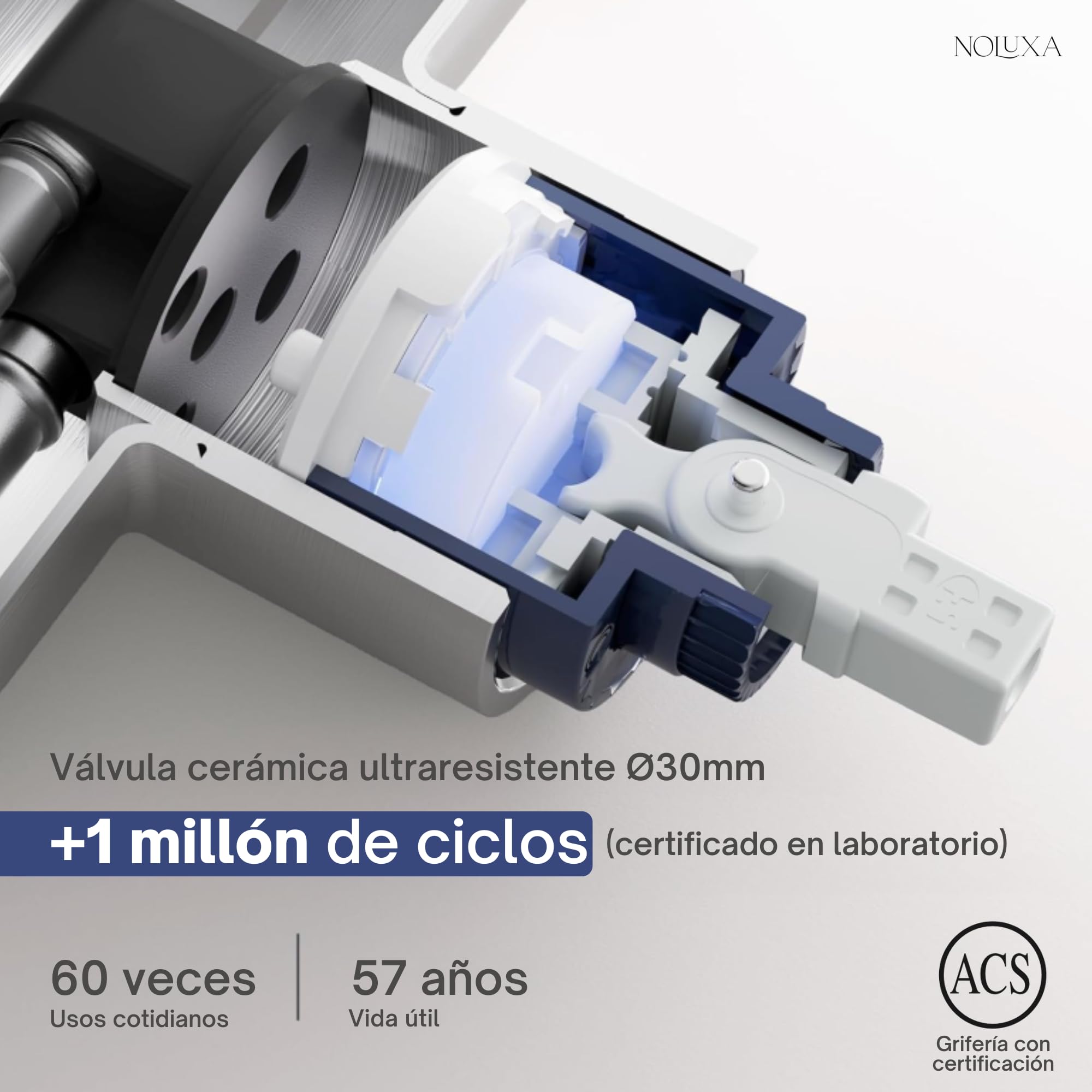 IMEX - Grifo Cocina Dorado Extraíble | Grifo Monomando Fregadero | Griferia Cocina con Ducha Flexible 360º | Grifería en Latón | Serie Sena | Color Oro Cepillado