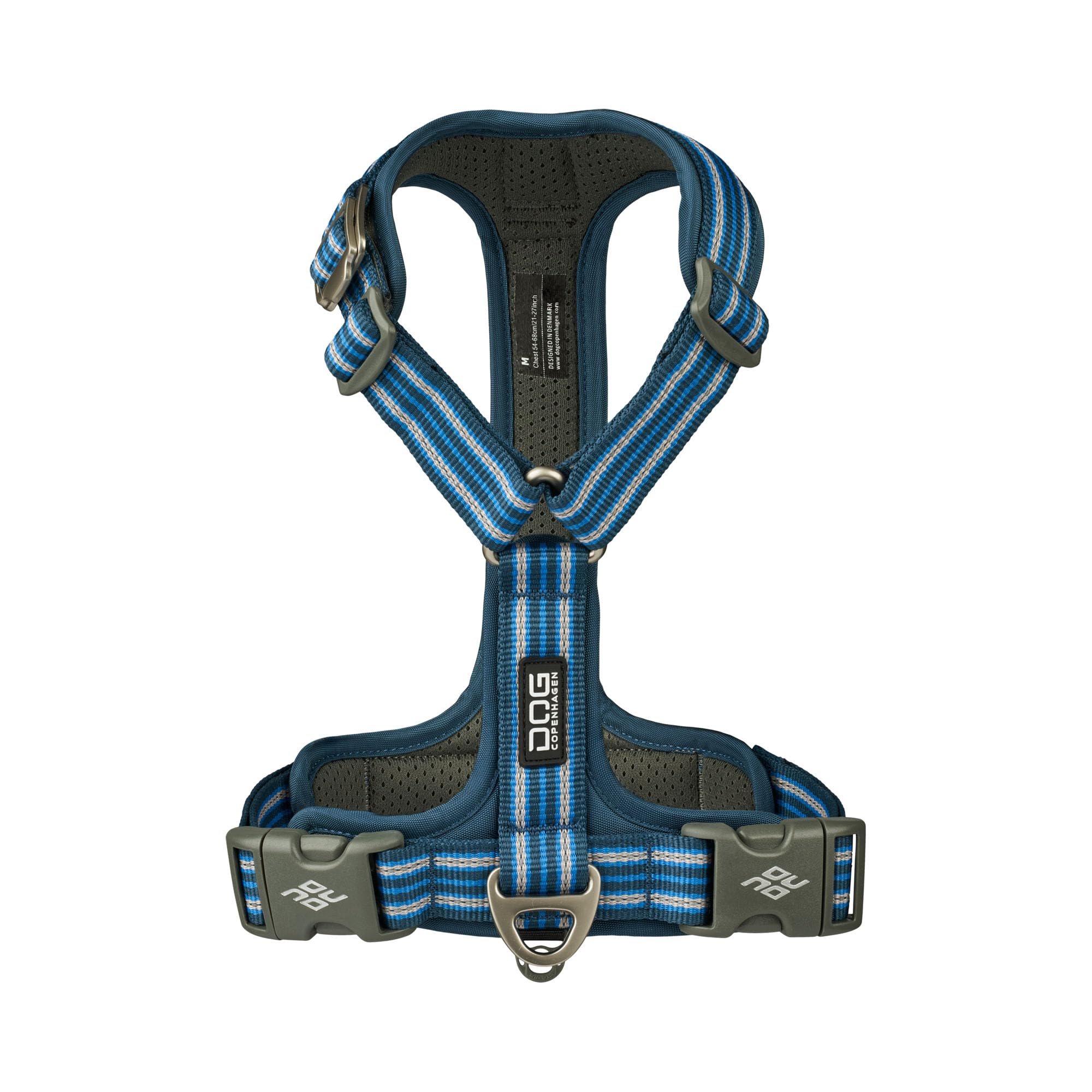 DOG Copenhagen Comfort Walk Air 3.0 Harnais pour Chiens - Réglable, Ocean Blue, S