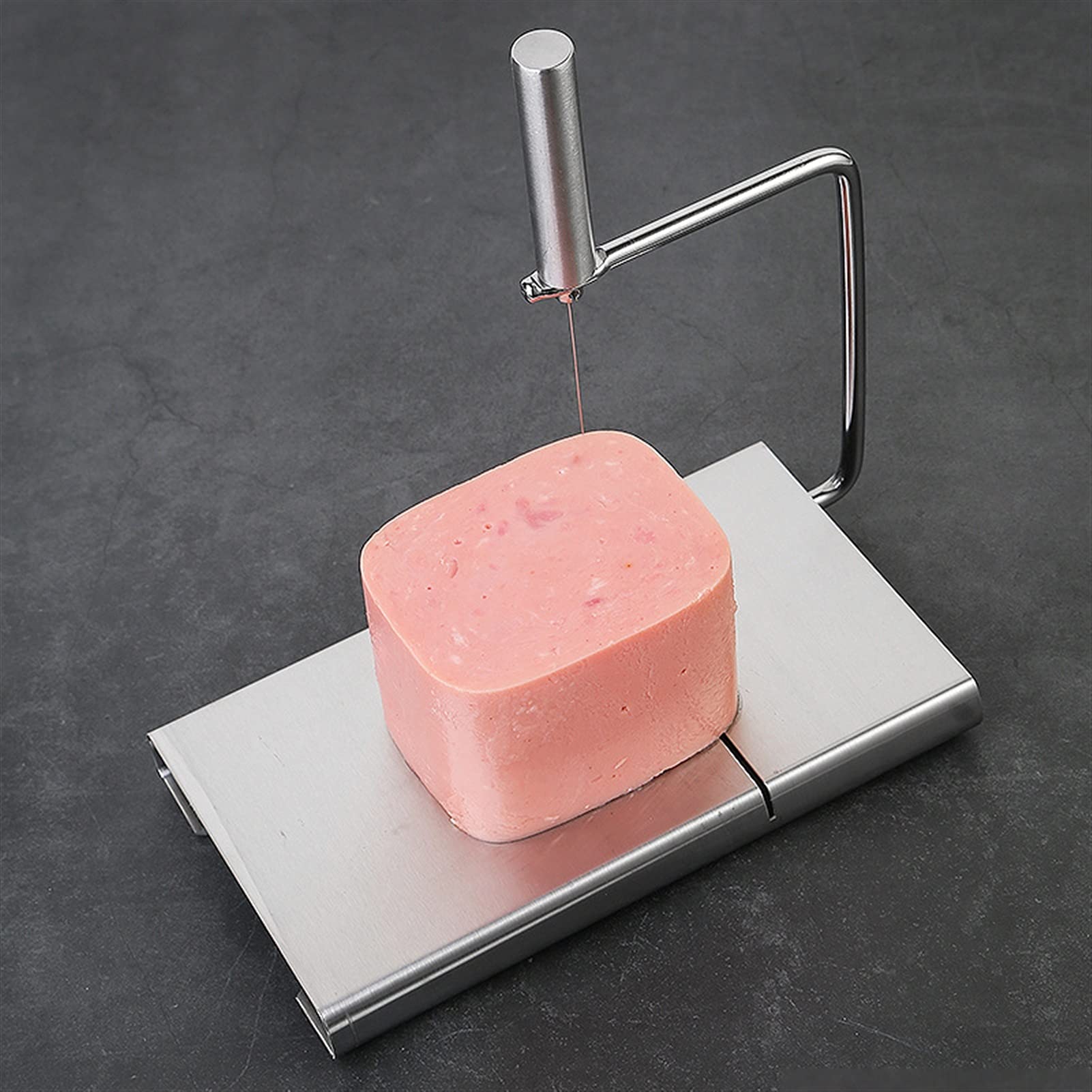 caihuashopping Käseschneider Käseschneider Edelstahl Single-Line Käse Slicer Wiederverwendbare Handarbeit Käse Ham Slicer Küche Schneidwerkzeug Käsehobel