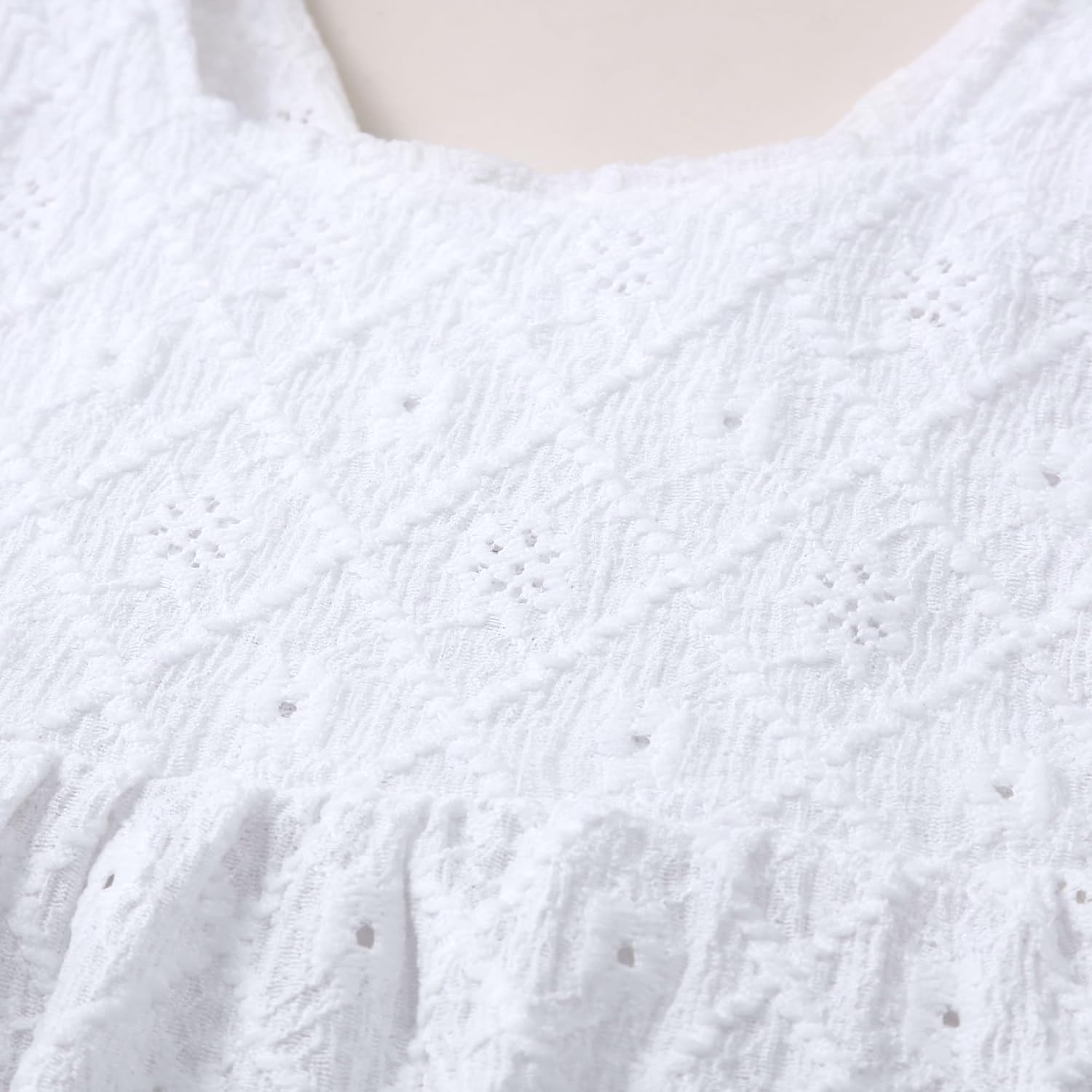 Toddler Dress Baby Girls Ruffle Sleeveless Summer Dresses Kids Casual Beach Party Sundress - Image 4