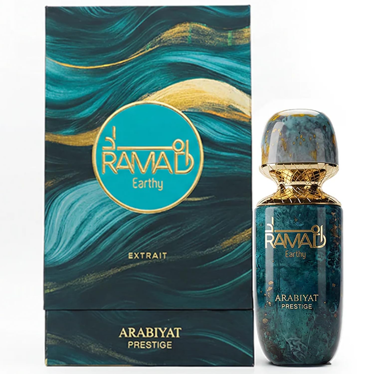 Arabiyat Prestige Ramad Earthy Extrait de Parfum 100 ml für Damen und Herren (Unisex) | Hergestellt in den VAE