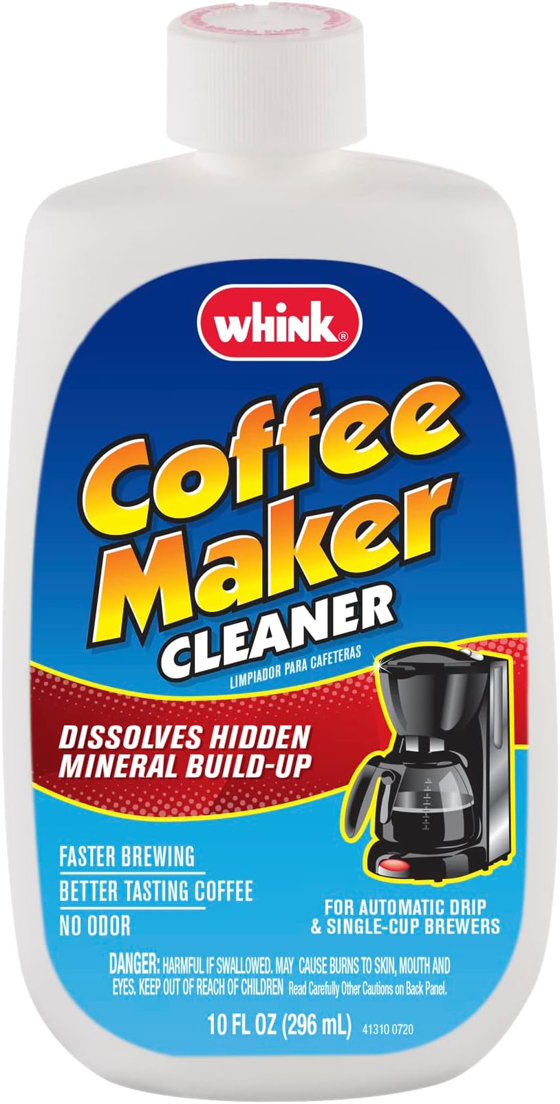 Whink 30281 Coffee Maker Cleaner, 10 oz Home & Kitchen