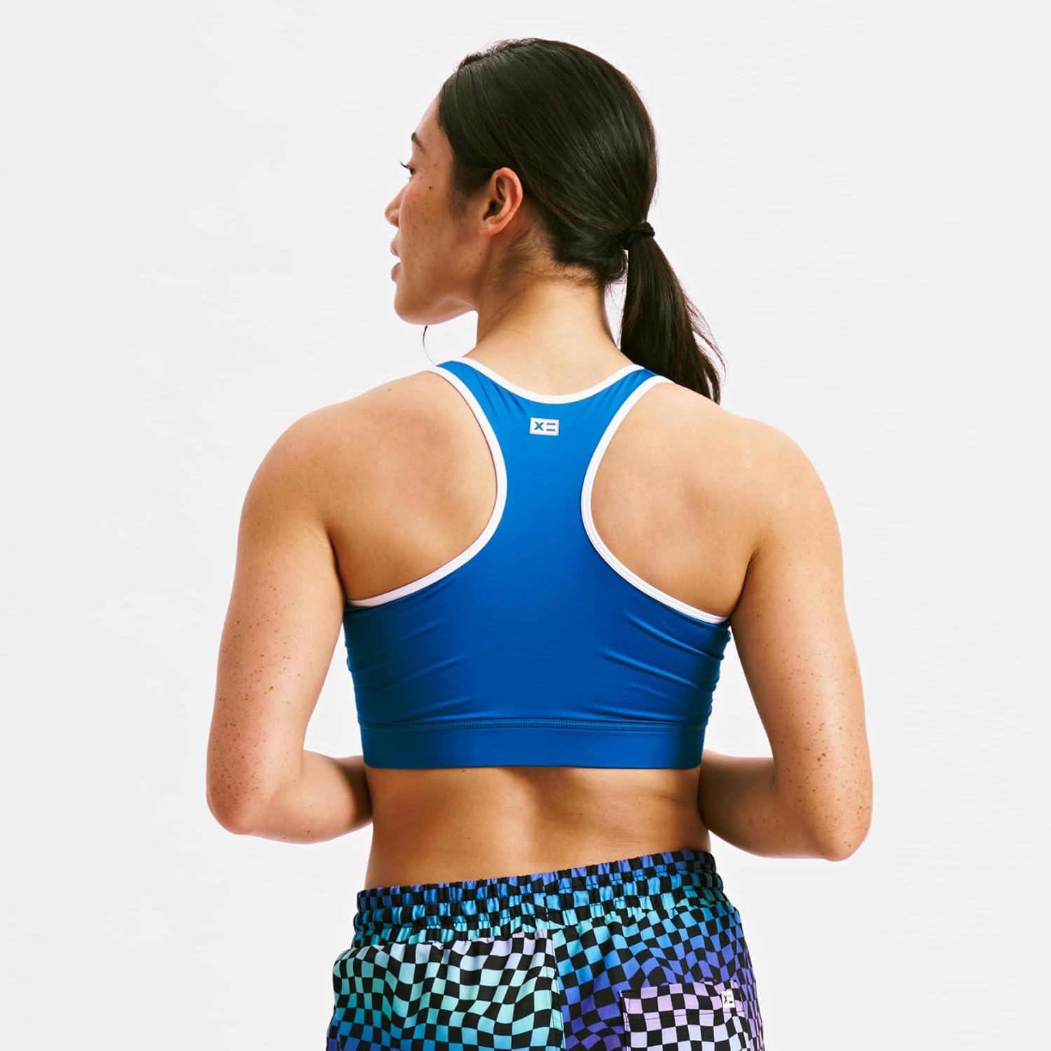 TomboyX Zip-Up Swim Top, Racerback Bathing Suit Compression Sport Swimming Bra UPF 50 Sun Protection, Size Inclusive (XS-6X) - Image 4