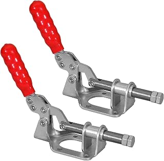 POWERTEC 20304-P2 Push/Pull Quick-Release Toggle Clamp 302F - 300 lbs Holding Capacity, 2 PK