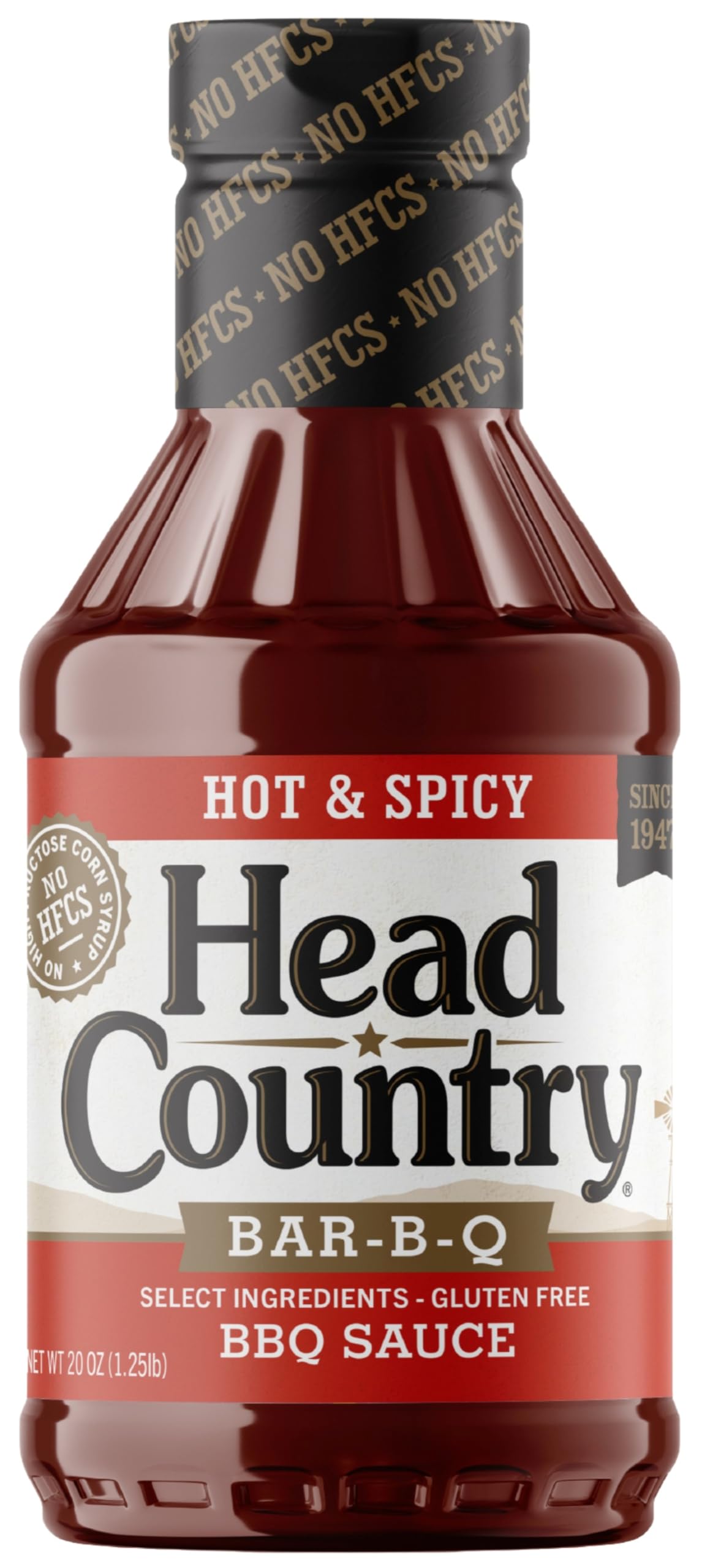 Head Country Hot & Spicy Bbq Sauce 567g