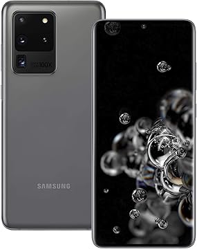 Samsung Galaxy S20 Ultra 5G Mobile Phone Sim Free Smartphone Cosmic Grey UK version 