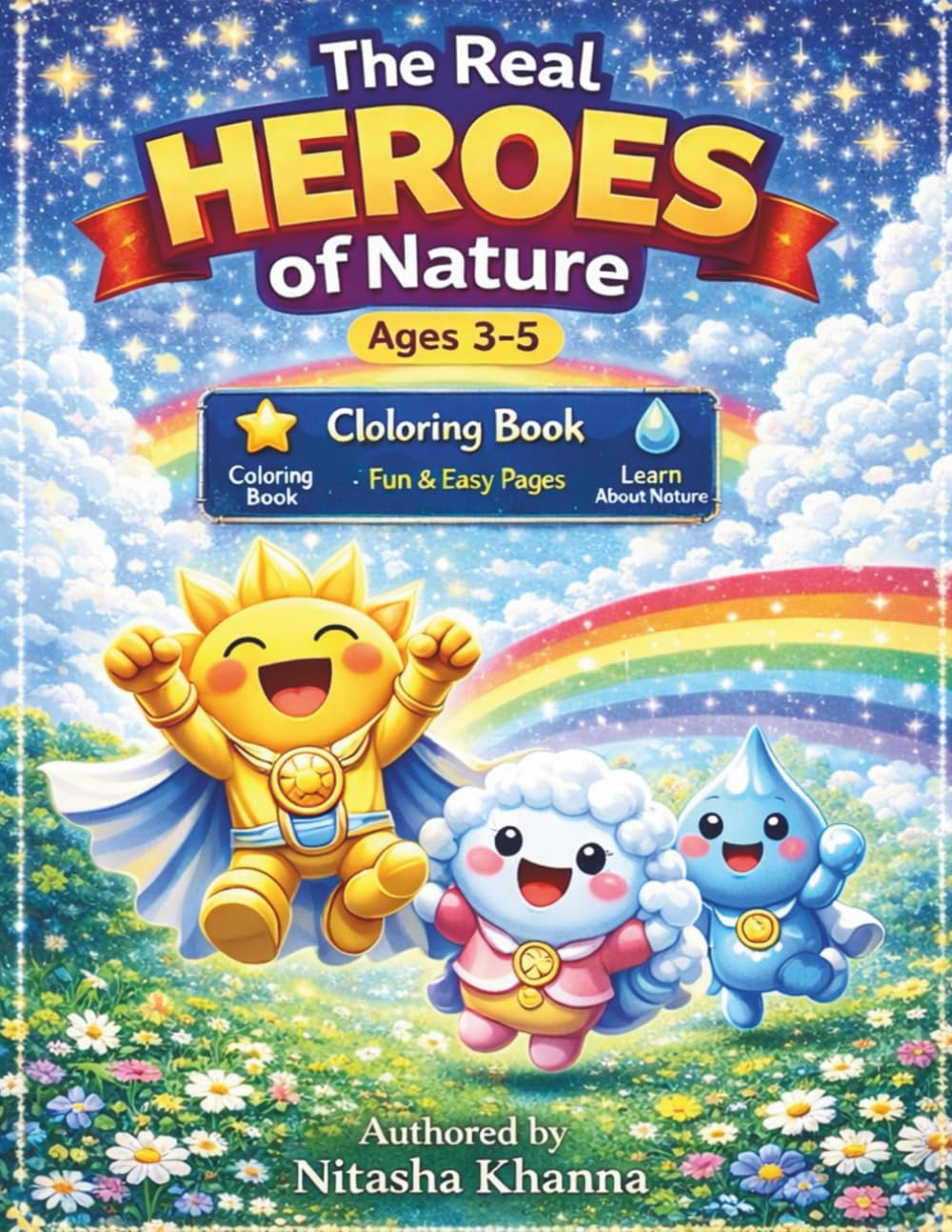The Real Heroes of Nature: Color & Learn Adventure
