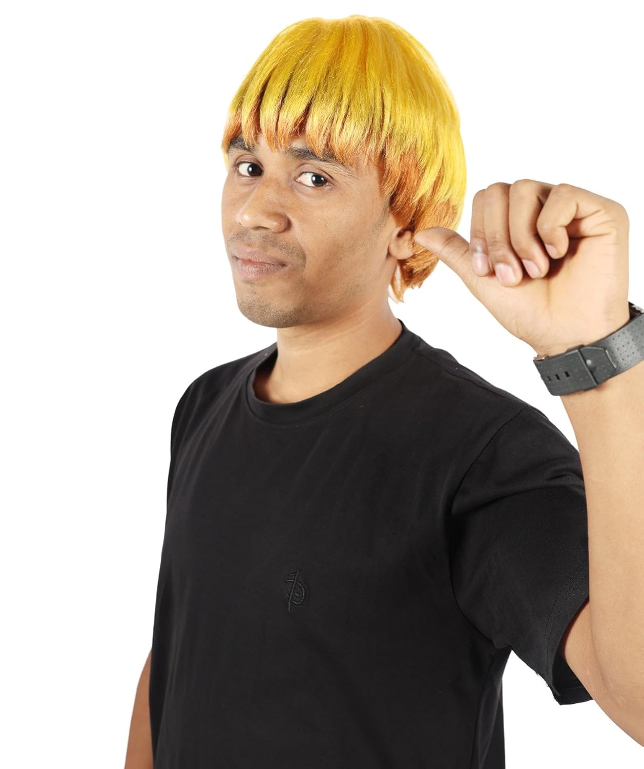 Men’s Anime Spiky Wig – Dynamic Cosplay Hairstyle for Roleplay | Fun Costume Hairpiece for Halloween, Carnival & Party Events