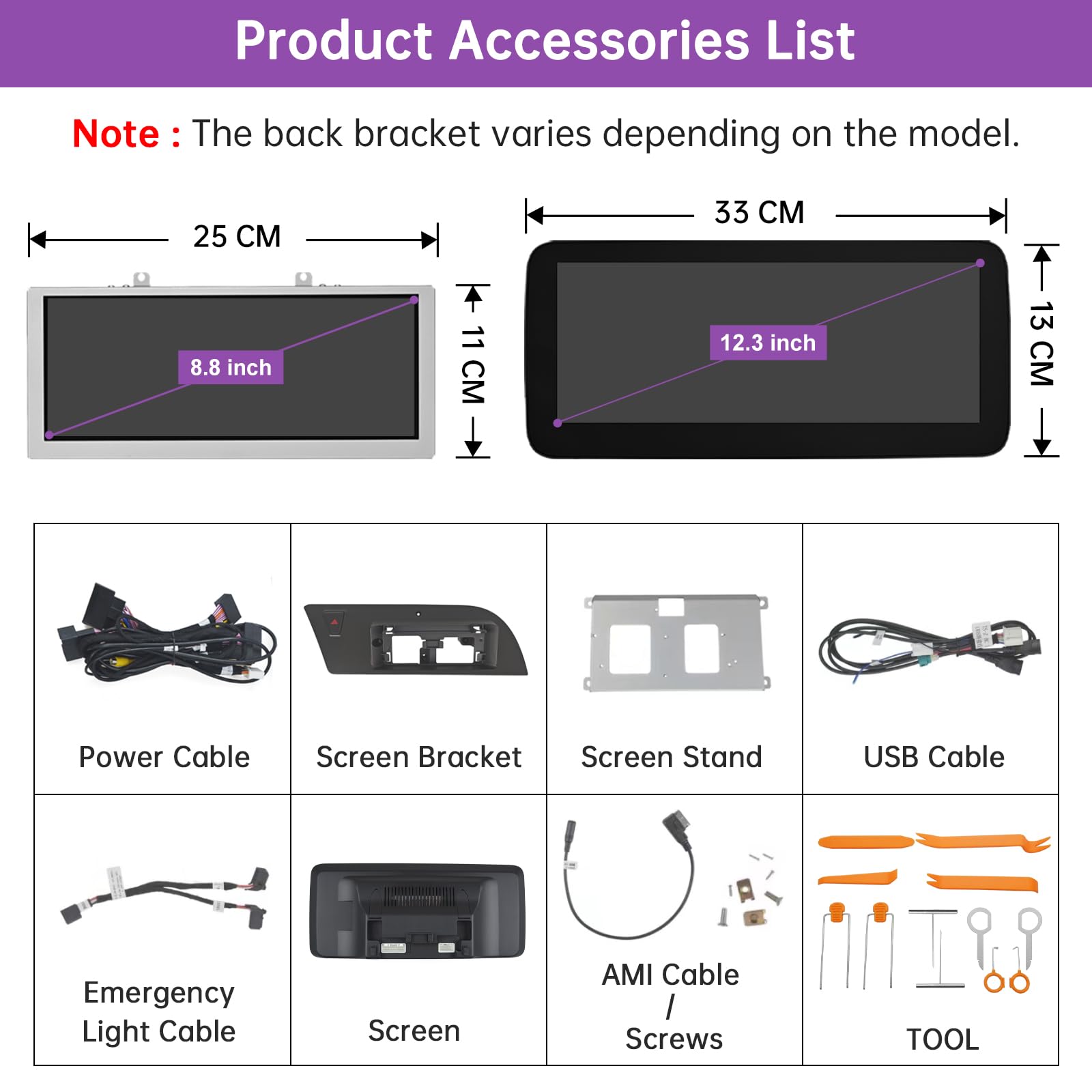 Amazon.com: NINETOM 12.3 inch Touchscreen Wireless CarPlay Android