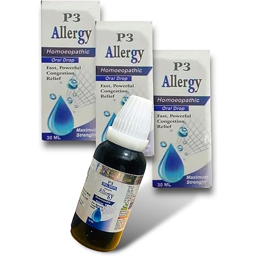Phbl P3 Allergy Drops 30ml x 3 Bottles