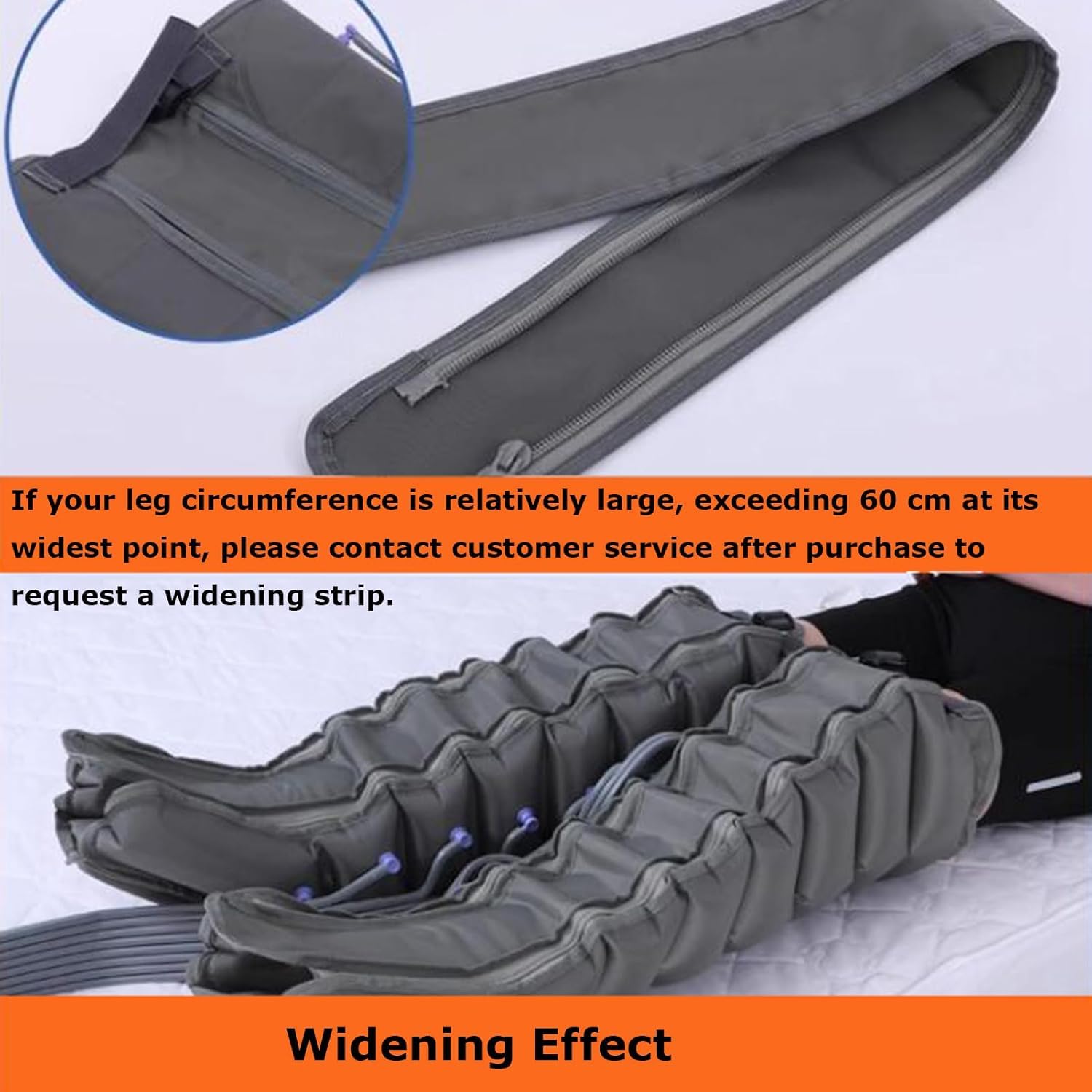 Massaggiatore per Gambe con Compressione ad Aria, Presso Terapia Gambe Linfodrenante, 6 Camere d'Aria Linfodrenaggio Braccia Macchinario Pressoterapia Professionale