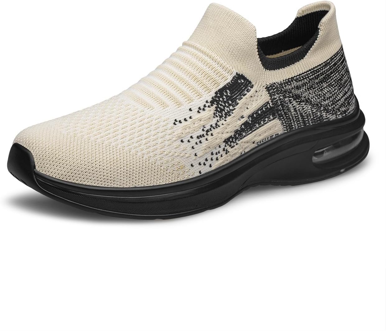 vibdiv Shoes for Men Sock Sneakers Pull-on Casual Lightweight Breathable Comfortable