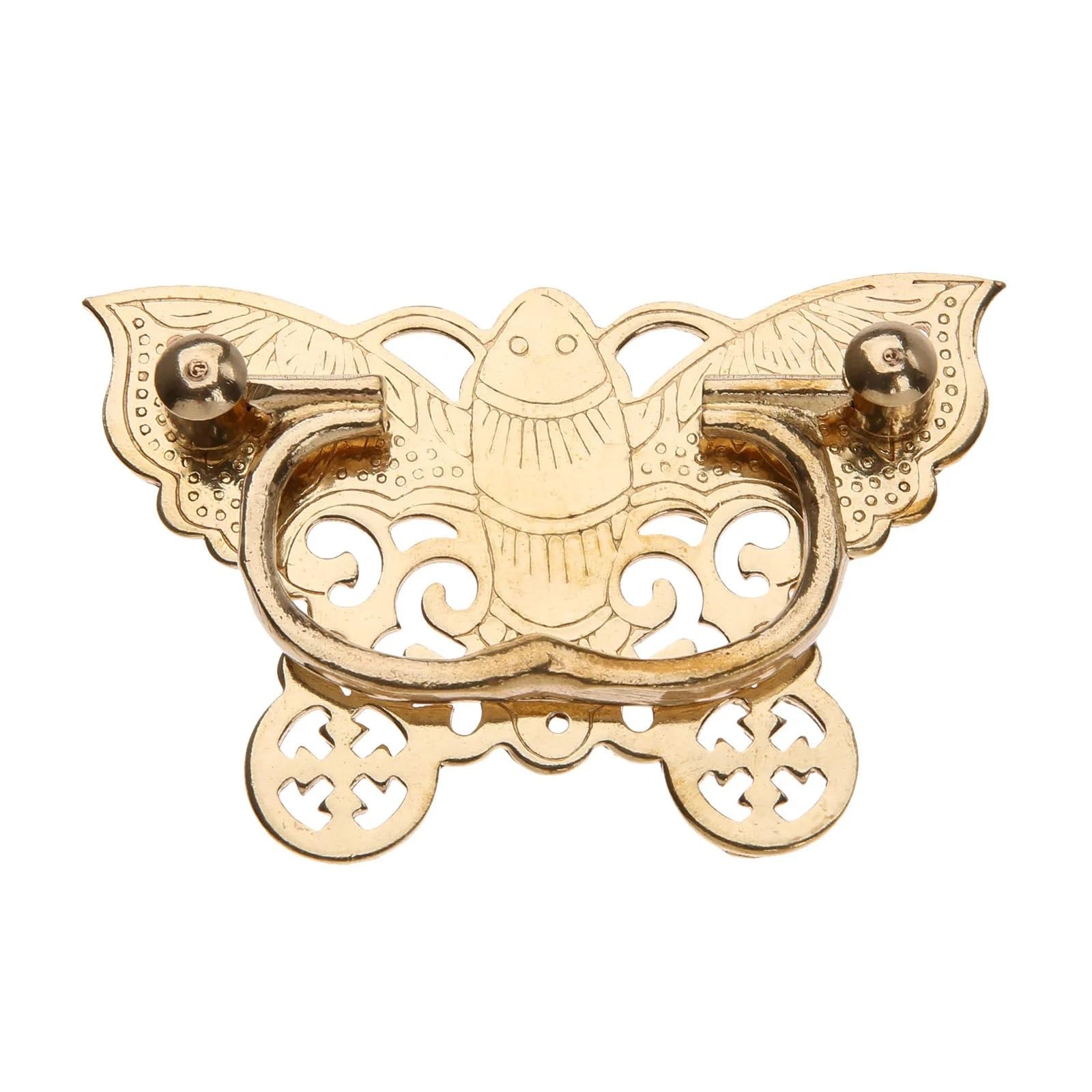 Manijas de cobre puro antiguo de 92x60 mm para renovar tus gabinetes de cocina