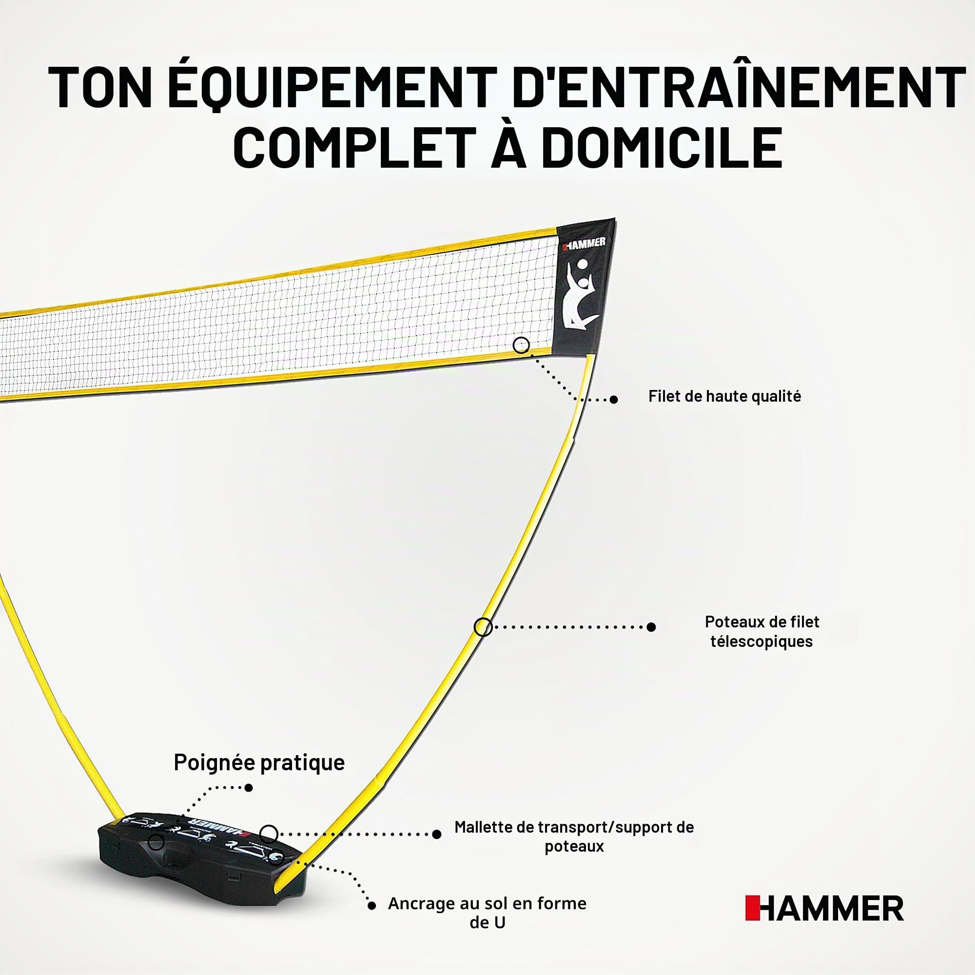 Hammer 2021 Coffret avec 3 Filets