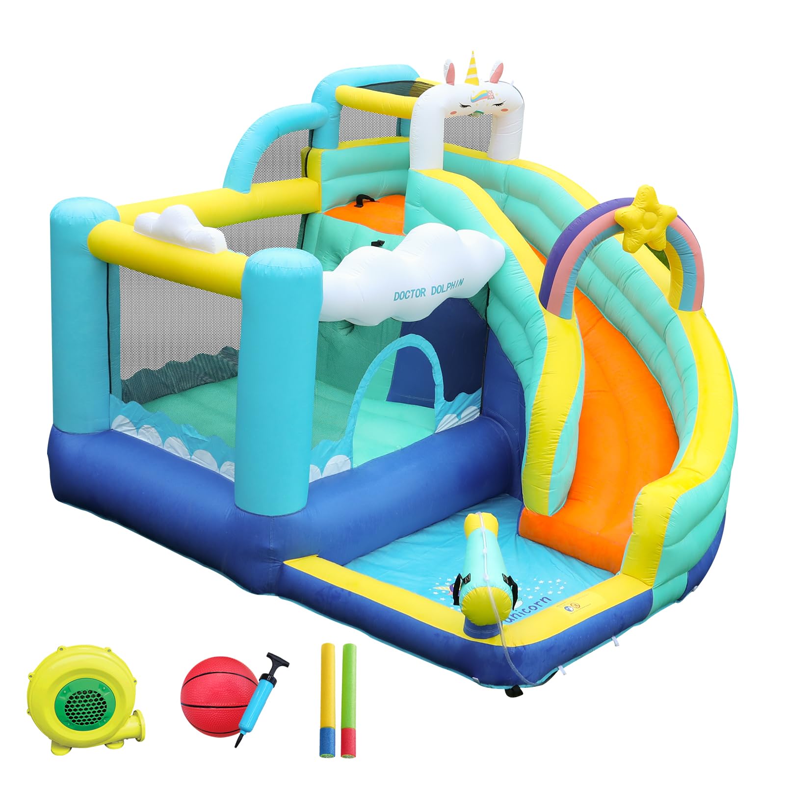 Castillo Inflable Doctor Dolp... - B0CZ6M1DW6 | Encarguelo.com
