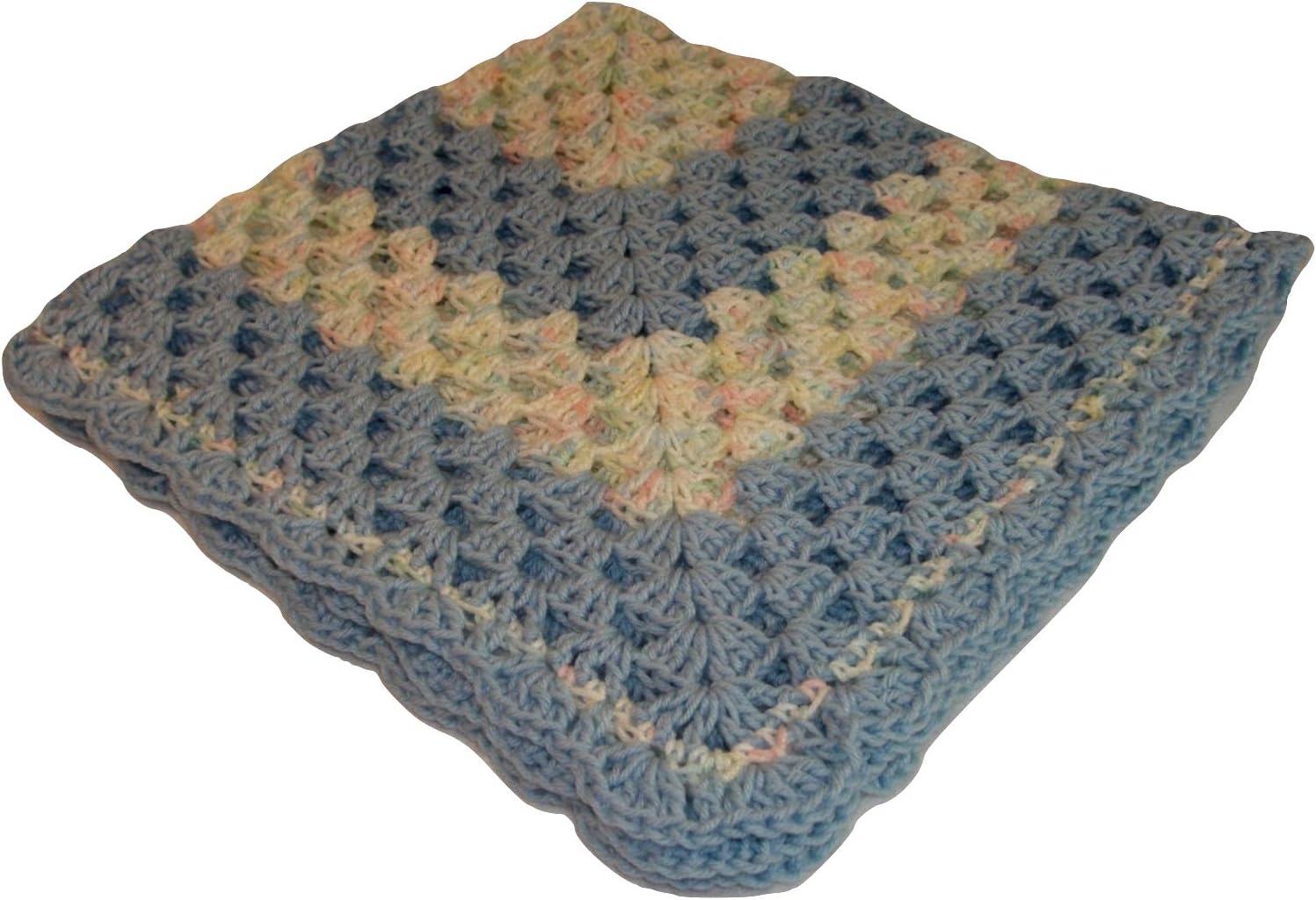 Baby Blankets (Cozy) for Newborn, Infant or Toddler Boy or Girl These Unique Blankets are The Perfect Stroller, Car Seat or Security Blanket - (Blue and Baby Print)