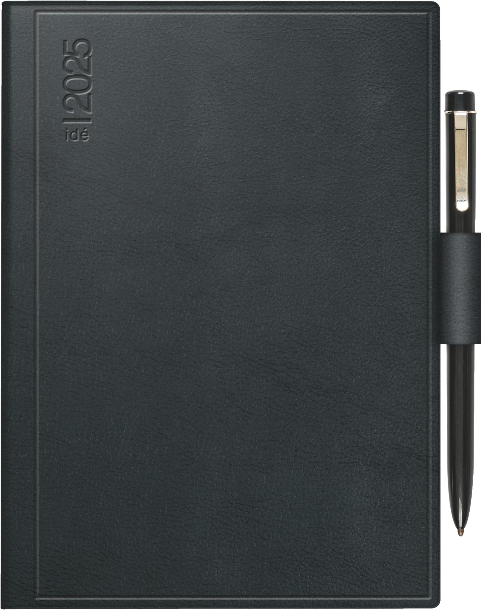 rido/idé Pocket Calendar Mod. perfect/Technik I 2025 | A6, Plastic, Black