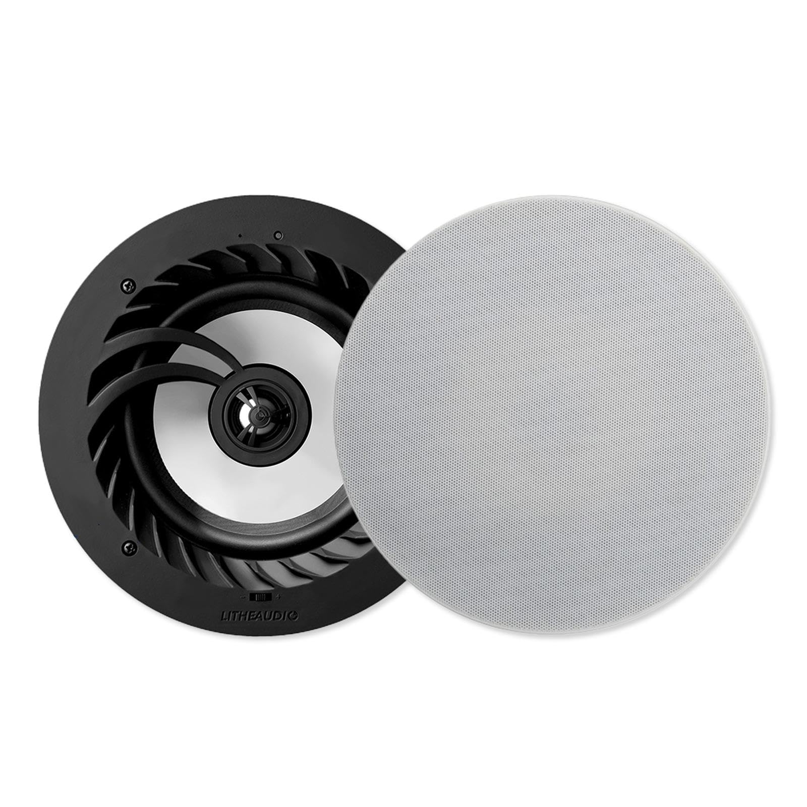 Enceinte Encastrable De Plafond Lithe Audio - Haut-parleur Passif Bluetooth Pour Maison, Bureau - 10