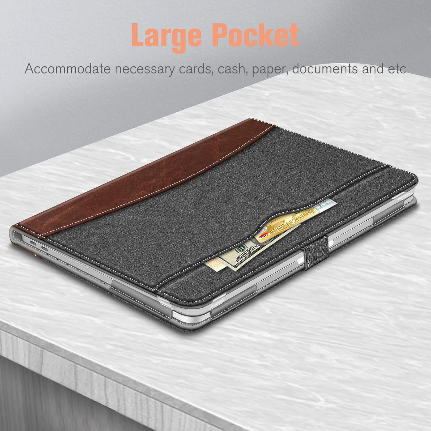 Fintie Sleeve Case Cover for MacBook Air 13.6 A3240 A3113 A2681 M4 M3 M2, Air 13 A2337 (M1) / A2179 / A1932, MacBook Pro 13 A2338 (M2 M1) / A2251 / A2289 / A2159 / A1989 / A1706 / A1708, Gray - Image 6